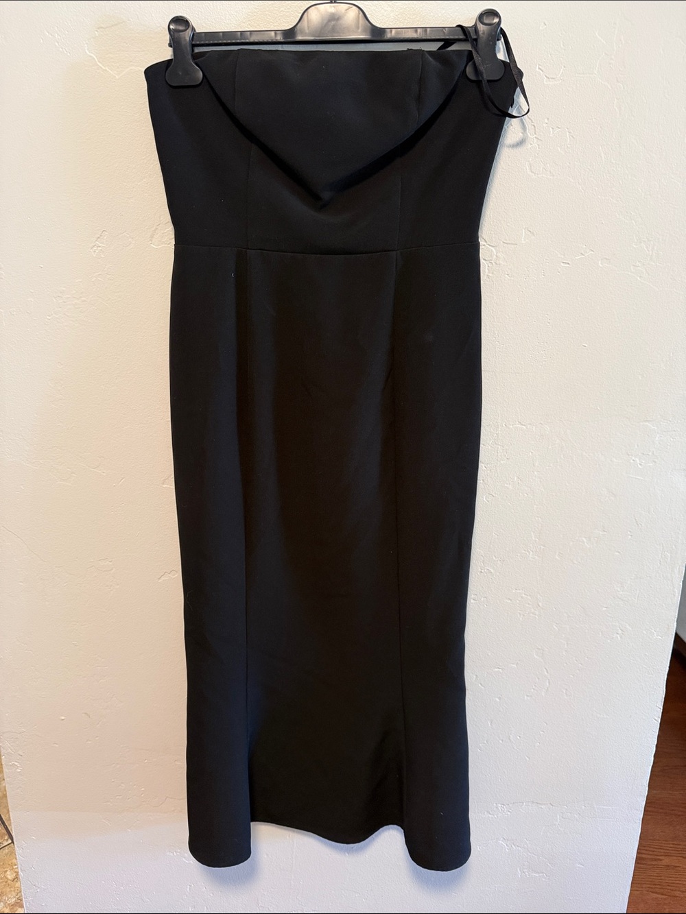 Gianni Bini Strapless Black Column Dress